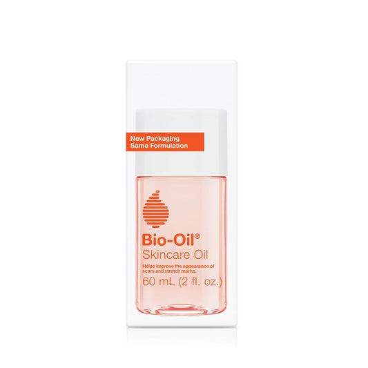 Bio-Oil Skincare Body Oil Serum for Scars and Stretch Marks Face and Body Moisturizer with Vitamin E & A for Sensitive Dry Skin Dermatologist Recommended Non-Comedogenic For All Skin Types 2 Oz
